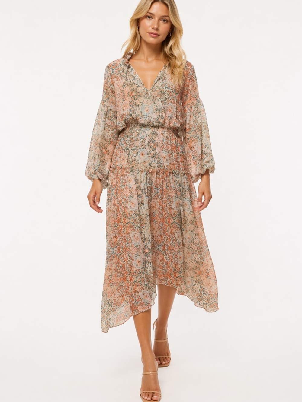 MISA Los Angeles Tasia Dress in Ombre Tapestry